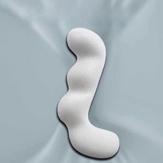 긴 베개 남녀 수면 전용 침대 사계절 베개 옆으로 자는 성인 대형 베개 쿠션, 기본 항목, 진주색 흰색