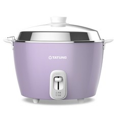 TATUNG 大同 11人份 不鏽鋼配件電鍋 - 香芋紫 TAC-11P-MU, 香芋紫TAC-11P-MU