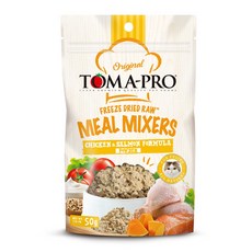 優格 Toma Pro 鮮肉佐餐凍乾 貓用 60g 雞肉/鮭魚, 1個