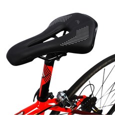 패드 자전거 무통증 쿠션 안장 쇼바 편안한 커버 충격흡수 에어시트, 1개, 그린