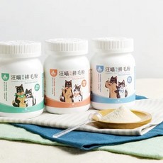 汪喵星球 排毛粉 貓咪毛球消化輔助 100g, 詳見包裝, 口味隨機 回購95折,50g, 詳見包裝, 詳見包裝