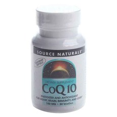 SOURCE NATURALS 輔酶Q10蜂膠 100mg, 1個, 30 件
