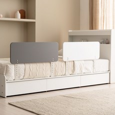 젠티스 국산 어린이 침대 안전가드 낙상방지 무지 일반브래킷, 무지 핑크