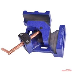焊接輔助工具 【鍍銅耐磨】多功能 直角焊接夾 90度 電焊夾 木工夾緊定位 焊接輔助工具 直角固定器, 1個, 4寸普通款