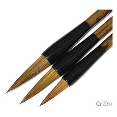 칠성당 마모 캘리그래피 붓 세필 소자 섬세한 표현 수채화 채색 펜 드로잉 1개입