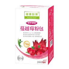 西德有機 蔓越莓粉包，天然蔓越莓精華，獨立包裝方便攜帶，呵護私密處健康, 1個, 30份