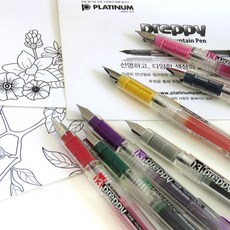 프레티넘 프레피 만년필 F촉 EF촉 M촉, 뉴프레피 만년필 F(그린/0.3mm/F), 뉴프레피 만년필 F(그린_0.3mm_F)