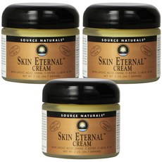 소스내츄럴스 스킨 이터널 크림, 56.7g, 3개