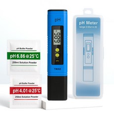 트리오즈 PH측정기 어항 산도 수질 테스터기 한글설명서, 1개