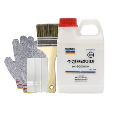 데코리코 인테리어필름 시트지 전용 수성 프라이머 1kg 시공도구 세트, 1세트