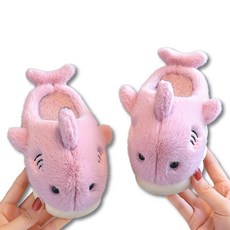 키즈트리 아동용 상어 털 슬리퍼 DZ-466