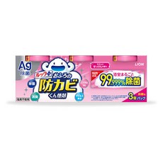 LION 라이온 루크 목욕탕 욕실 곰팡이 방지 훈증제 3팩 세트 비누향, 3개, 5g
