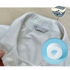 셔츠 카라 보호 패드 부착식 테이프 카라 목때 방지 1(개) 4969 PCS
