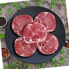 VGD 덴마크 목살 통목살 단체 통절단 10kg 돼지목살 구이용 삼겹살, 1개