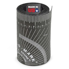 Jackson Safety 파이프 측정 공구 - 랩어라운드 테이프 플렉스 각도 및 마킹 게이지 지름 9.5cm~15.2cm(3-6 인치) 미디엄 블랙 14752, Jackson Safety 파이프 측정 공구 - 랩어라