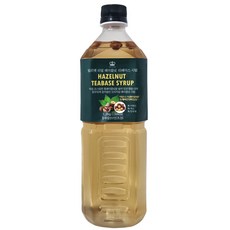 릴리벳 헤이즐넛 시럽 1200g 가정용 홈카페 카페시럽, 1개