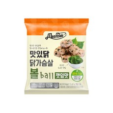 맛있닭 닭가슴살볼 깻잎맛, 100g, 10개
