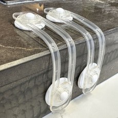 서랍장잠금장치 실리콘 유아 수납장 문열림방지 방지장치, 16cm