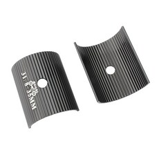 자전거 핸들스템 스페이서 변환 심 F54, 1세트, 31.8mm-35mm 블랙