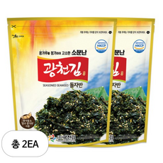 광천김 소문난 볶음 돌자반, 70g, 2개