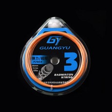 스쿼시줄 끈 라켓용 0.66M 우박선 카본 마이크로 알루미늄 충격 기술 원형, 오렌지, 1개