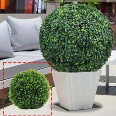 인조 잔디볼 27cm 실내 화장실 인테리어 모조 새싹 행사장