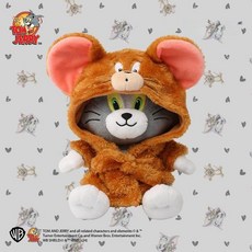 정품 워너 톰과 제리 해리 포터 시리즈 인형, 진품 보증 (위조 방지 라벨 포함), 20cm 샤워 가운 톰