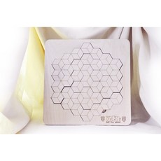 【創藝天時】巧角拼圖(大) 六角拼圖 蜂巢拼圖 木製拼圖 益智拼圖 拼板 益智玩具 STEAM玩具, 詳見包裝, 詳見包裝, 詳見包裝