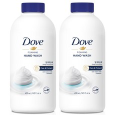 도브 포밍 핸드워시 딥 모이스처 리필, 430ml, 2개