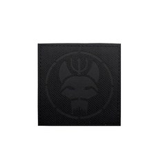 桃園發貨-全黑海豹突擊隊士氣章德州seal三叉軍迷魔鬼氈臂章紅外夜視反光貼魔鬼氈臂章 士氣魔鬼氈, V00873-21   三叉戟貓頭（方形, 1個