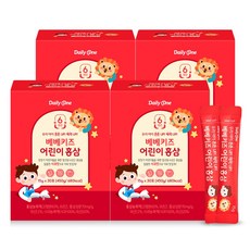 데일리원 베베키즈 어린이 홍삼 15g 30포, 4개, 450g