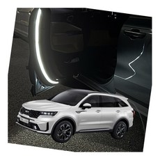 쏘렌토 4세대 면발광 도어라이트 안전 기아 무드등, 1Way(LED바+DIY키트) 웜화이트1M