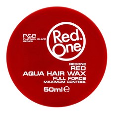 레드원 헤어 스타일링 아쿠아 - 50ml/1 69 Fl Oz 여행 사이즈 엣지 컨트롤 울트라 홀드 젤 스트로베리 향 남성 및 여성용 최대 컨트롤용, 1개, 50ml