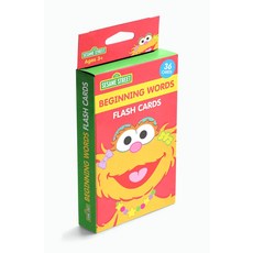 세서미 스트리트 교육용 플래시카드 - 조이와 함께하는 시작 단어, 기본