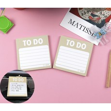 60매 스케줄 메모지 체크리스트 사무실 계획지