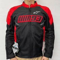 Alpinestars LOSAIL AIR JK MM93聯名款 亞洲版透氣防摔衣-長野總代理, 黑紅, 1個