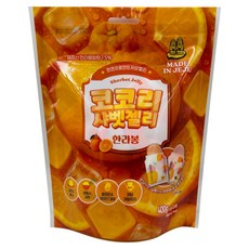 제주 코코리 샤벳젤리 한라봉 400g(20g x 20개입) 콜라겐 비타민C 저칼로리 간식, 400g, 1개