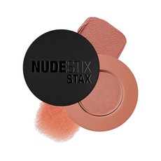 Nudestix STAX 올 오버 컬러 블러쉬 밤 - 뺨 눈 및 입술을 위한 다용도 크림 블러시 부드러운 매트 마감 | 멜론 슈가