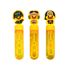 비버리코 어린이 미니 스틱 비눗방울 장난감, 3개, 오리