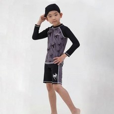 남아실내수영복 스파이더맨 세트 수모 래쉬가드 3P BN jja*26455qH