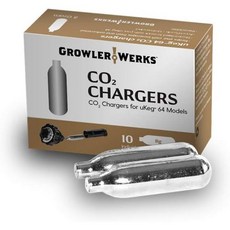 그롤러웍스 uKeg 128 CO2 충전기 16g 10박스, 8g - uKeg 64 - Box of 10, 8g - uKeg 64 - Box of 10