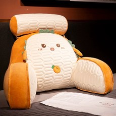 편안한 허리 지지 쿠션 허리베개 편안한베개 경추베개 숙면베개 목베개, 1개, L. 토스트 라텍스 고중량