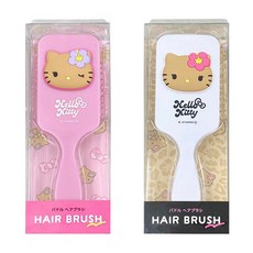 산리오 헬로키티 손잡이 헤어브러쉬(빗), 핑크(309963)