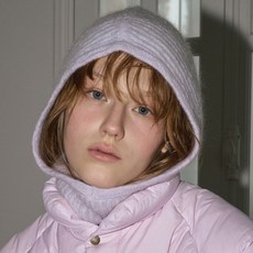 벤시몽 WOOL KNIT BALACLAVA - LAVENDAR 745734 901737