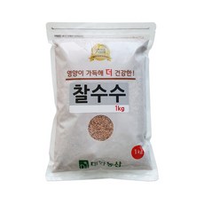 대한농산 국산 찰수수 1kg 수수 수수쌀, 1개