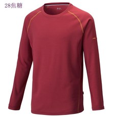 【FIT 維特】男Coolmax圓領長袖排汗衣PS1101/春夏薄款/吸溼排汗快乾/防曬衣/登山旅遊/野雁戶外