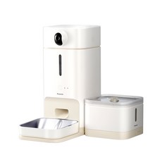 Panasonic 寵物複合式餵食器, 白色, 1個
