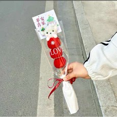 新年 創意毛絨花束 糖葫蘆小狗, 新年 平安喜樂