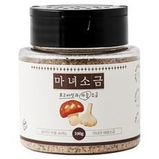 마녀소금 표고버섯과 마늘 소금 허브 솔트, 2개, 100g