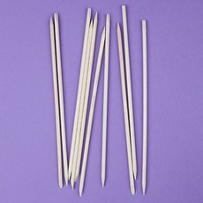 엔리안 오렌지 우드스틱 2종, 1개, 뾰족/사선